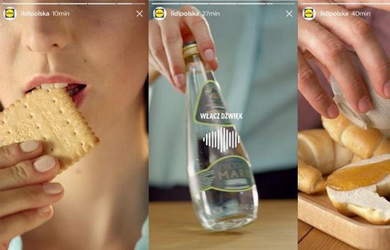 Lidl stawia na zjawisko ASMR w kampanii na Instagramie