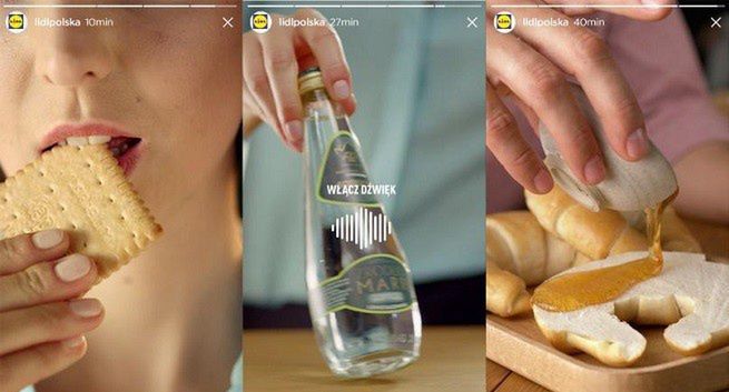 Lidl stawia na zjawisko ASMR w kampanii na Instagramie