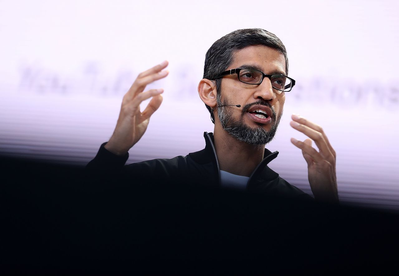 Sundar Pichai obiecuje wspierać Indie /fot. GettyImages