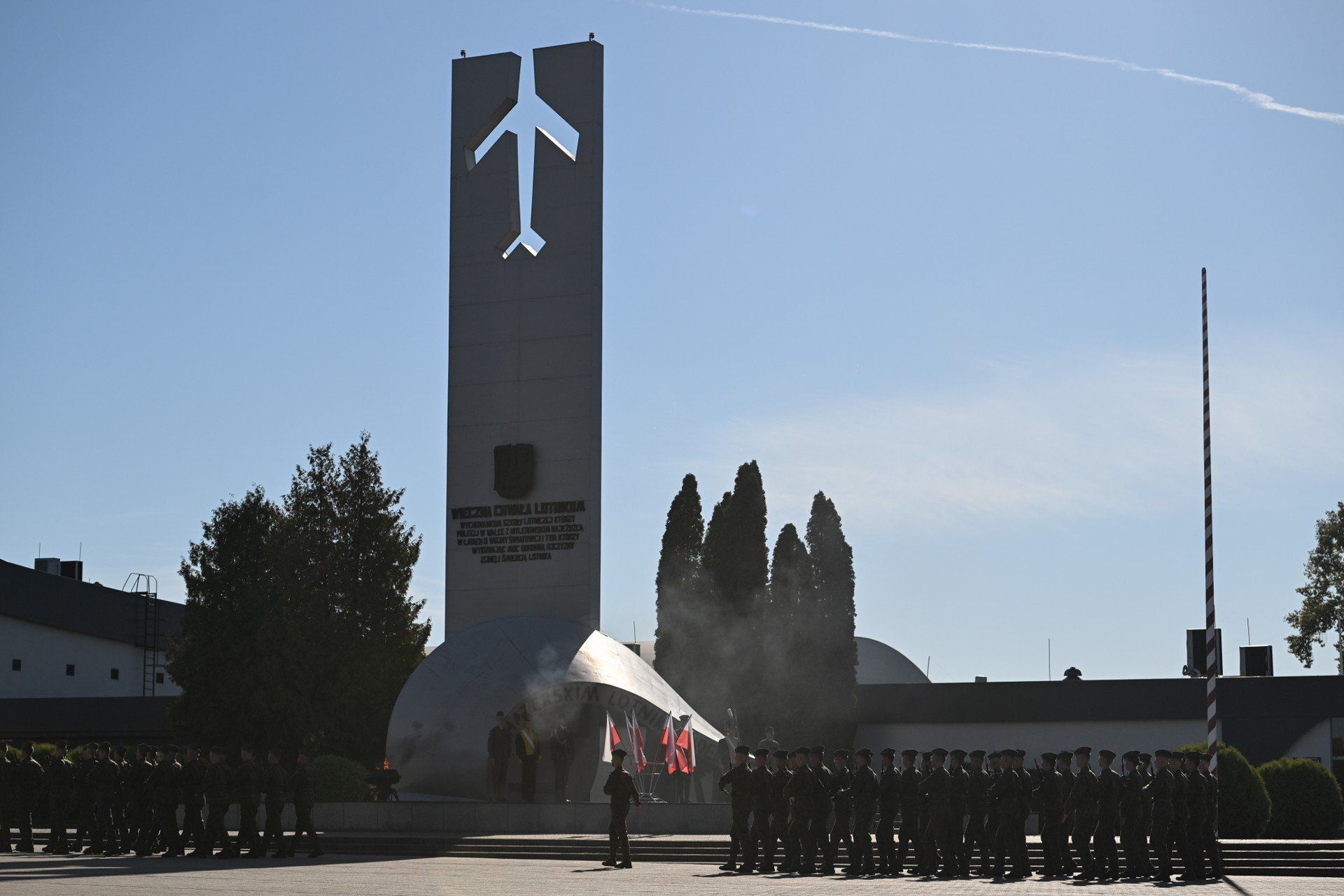 przysięga wojskowa w Szkole Orląt