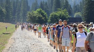 Tatry biją rekordy. Ponad milion turystów tylko w sierpniu