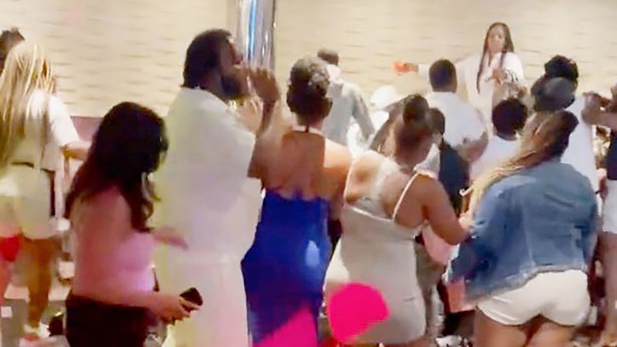 Brutalne sceny rozegrały się na wycieczkowcu