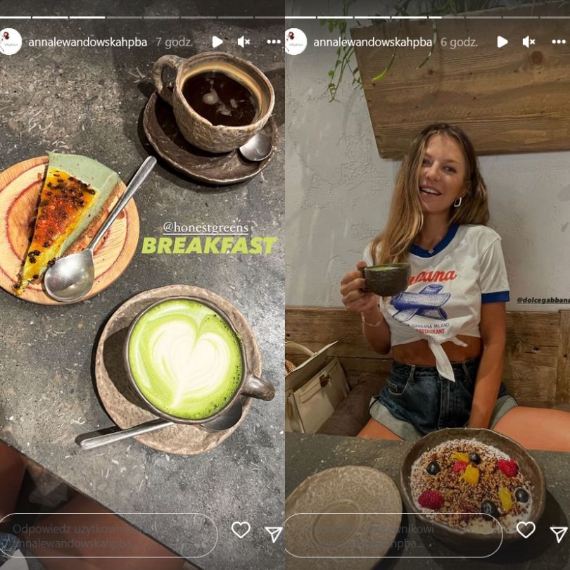 Anna Lewandowska podbija restauracje w Barcelonie