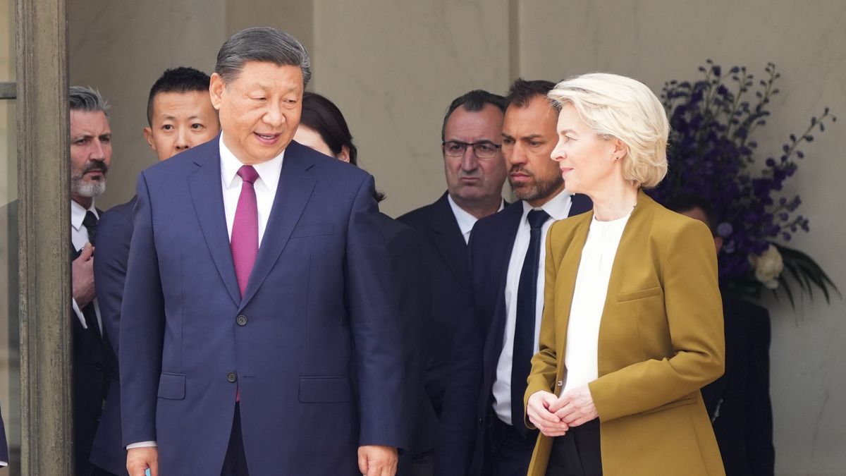 Xi Jinping i Ursula von der Leyen