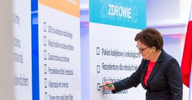 Premier Ewa Kopacz podsumowała rok swoich rządów – co z systemem opieki zdrowotnej?