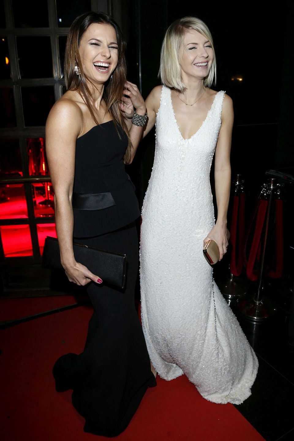 Anna Lewandowska i Edyta Pazura