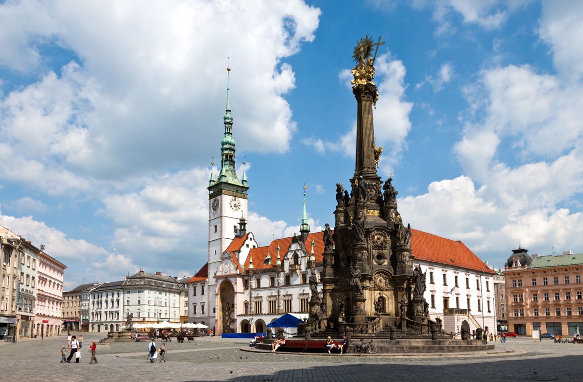 Symbolem Ołomuńca jest kolumna Świętej Trójcy