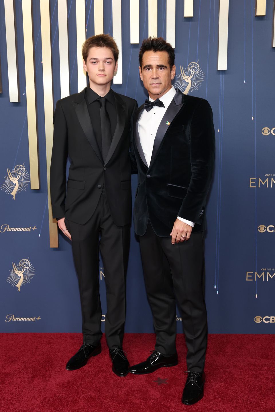77th Primetime Emmy Awards - ArrivalsLOS ANGELES, CALIFORNIA - SEPTEMBER 14: (L-R) Henry Farrell and Colin Farrell attend the 77th Primetime Emmy Awards at Peacock Theater on September 14, 2025 in Los Angeles, California. (Photo by Amy Sussman/Getty Images)Amy Sussmanbestof, topix