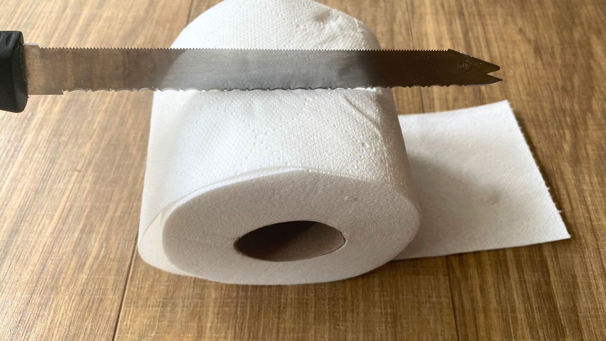 Połówka papieru toaletowego ma nietypowe zastosowanie