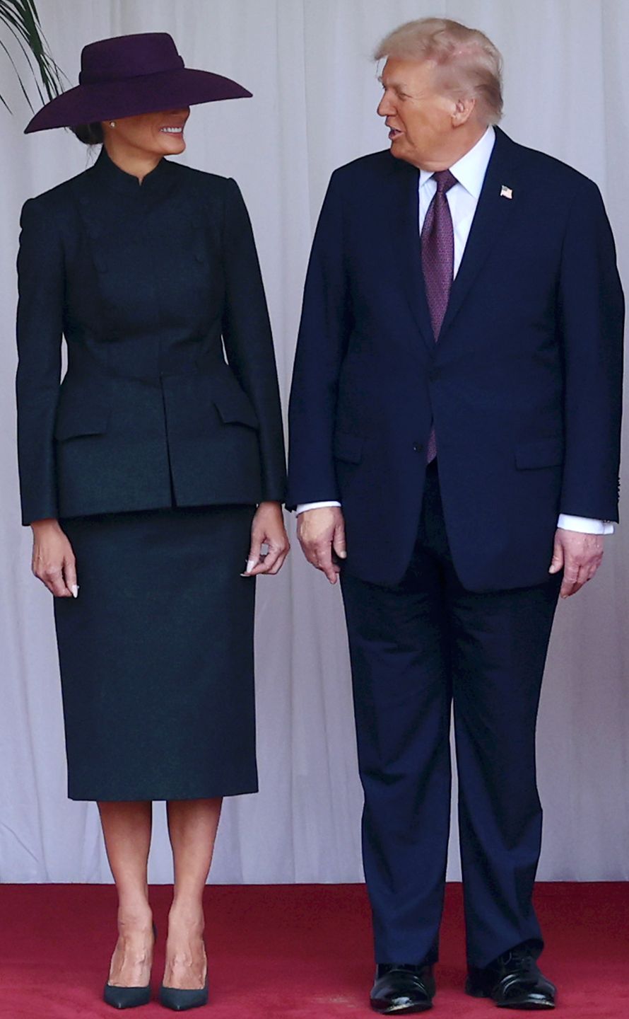 Melania Trump i President Donald Trump 