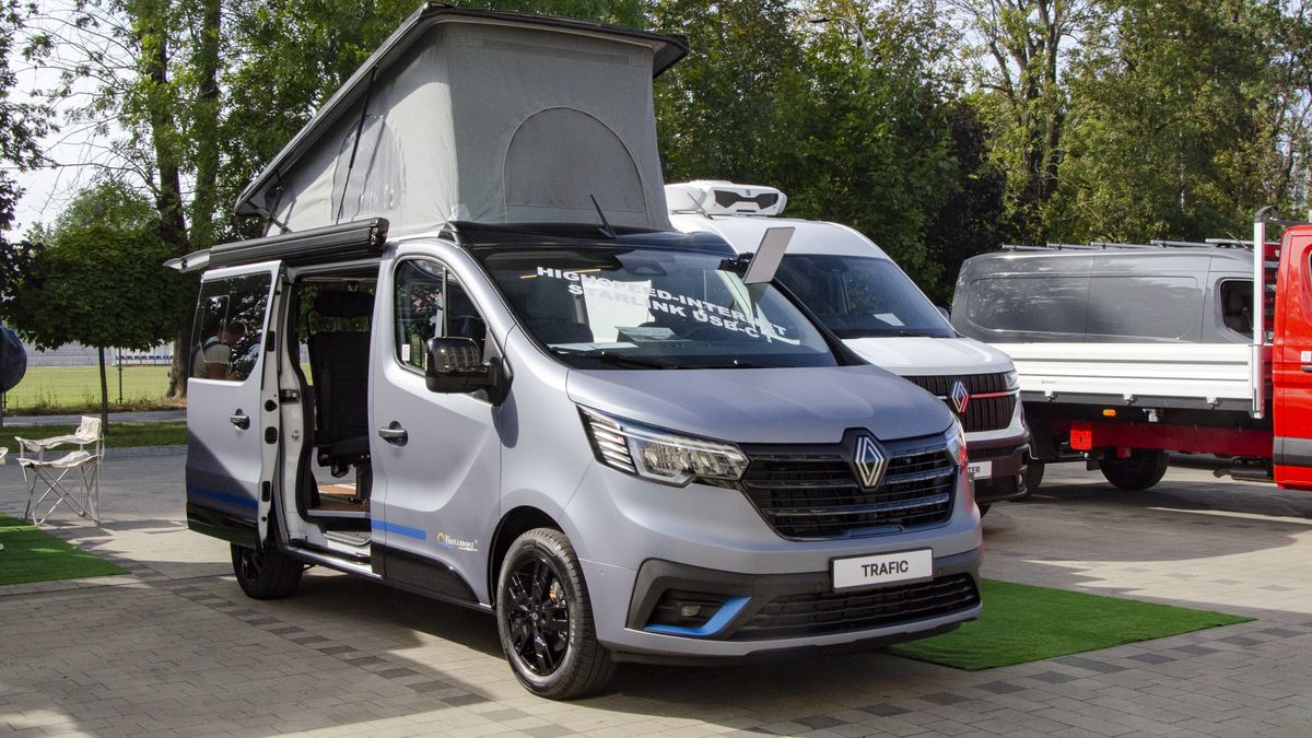 Koncepcyjny kamper 3 w 1 od firmy Wavecamper