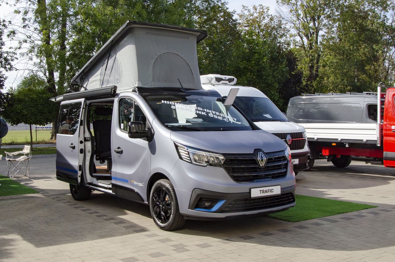 Koncepcyjny kamper 3 w 1 od firmy Wavecamper