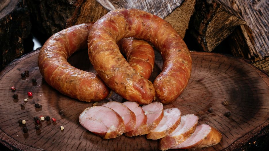 Wędzona kiełbasa
