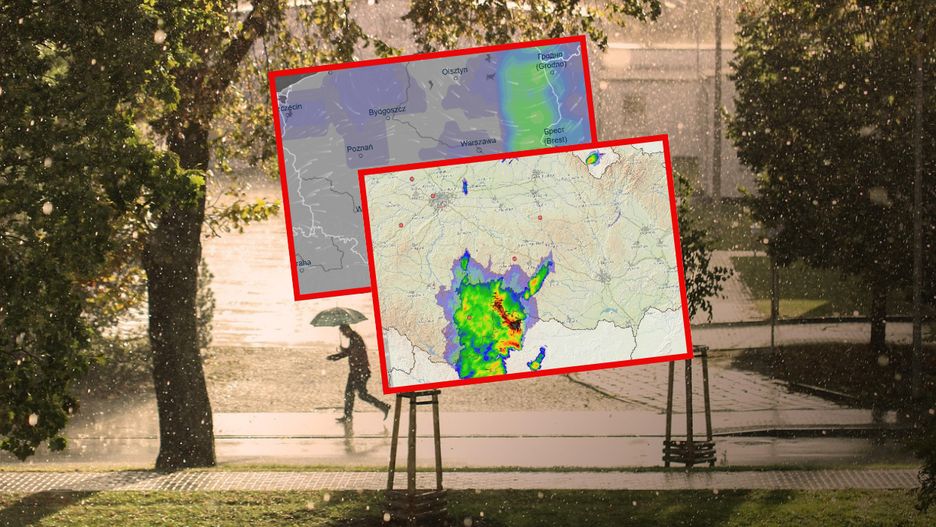 Nad Polskę nadciąga deszcz i burze