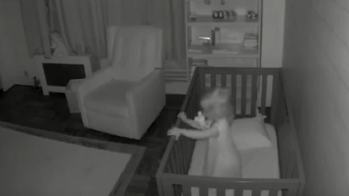 Pies pocieszył w nocy dziecko.