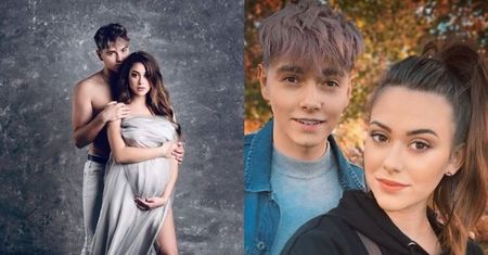 Owinięci pościelą Sylwia Przybysz i Jan Dąbrowski pozują niczym greccy bogowie (FOTO)