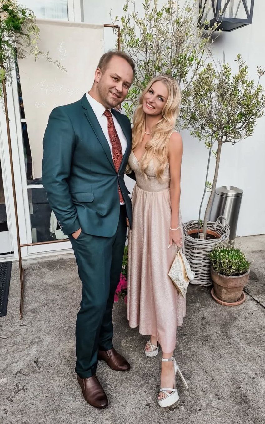 Anita Szydłowska i Adrian Szymaniak
