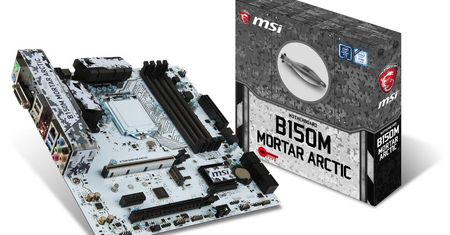 MSI B150M Mortar Arctic - biała płyta pod Intel Skylake