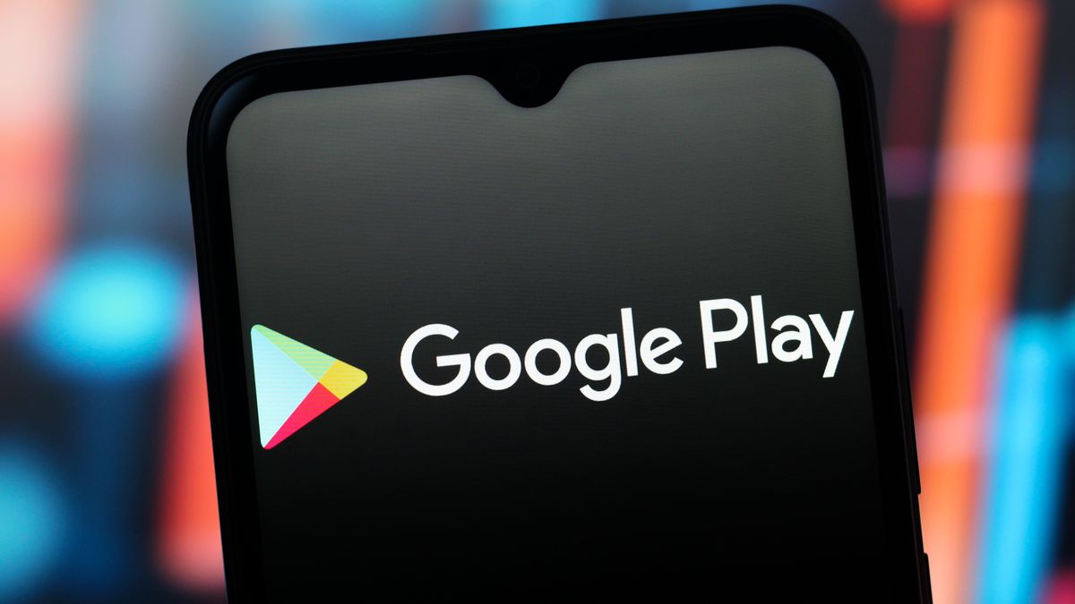 CANADA - 2025/07/08: In this photo illustration, the Google Play Store logo is seen displayed on a smartphone screen. (Photo Illustration by Thomas Fuller/SOPA Images/LightRocket via Getty Images)