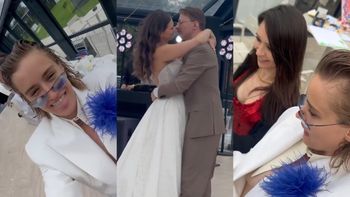 Zillmann i Lesar DAŁY CZADU na weselu Martyny Kaczmarek: "Balet był do rana". Katarzyna dotarła na ślub w SPODENKACH i podkolanówkach (ZDJĘCIA)