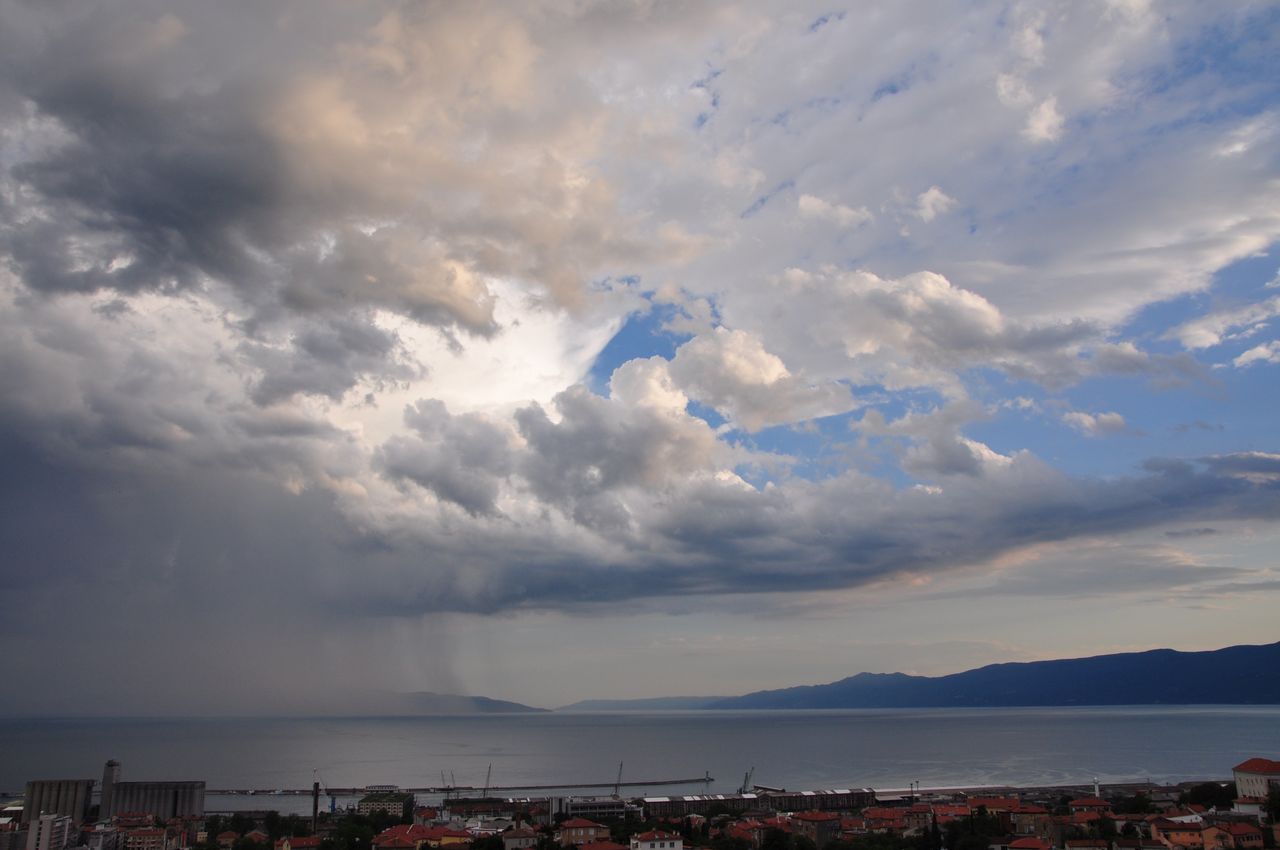 Unusual waterspouts captivate and alarm Croatia's coastal regions