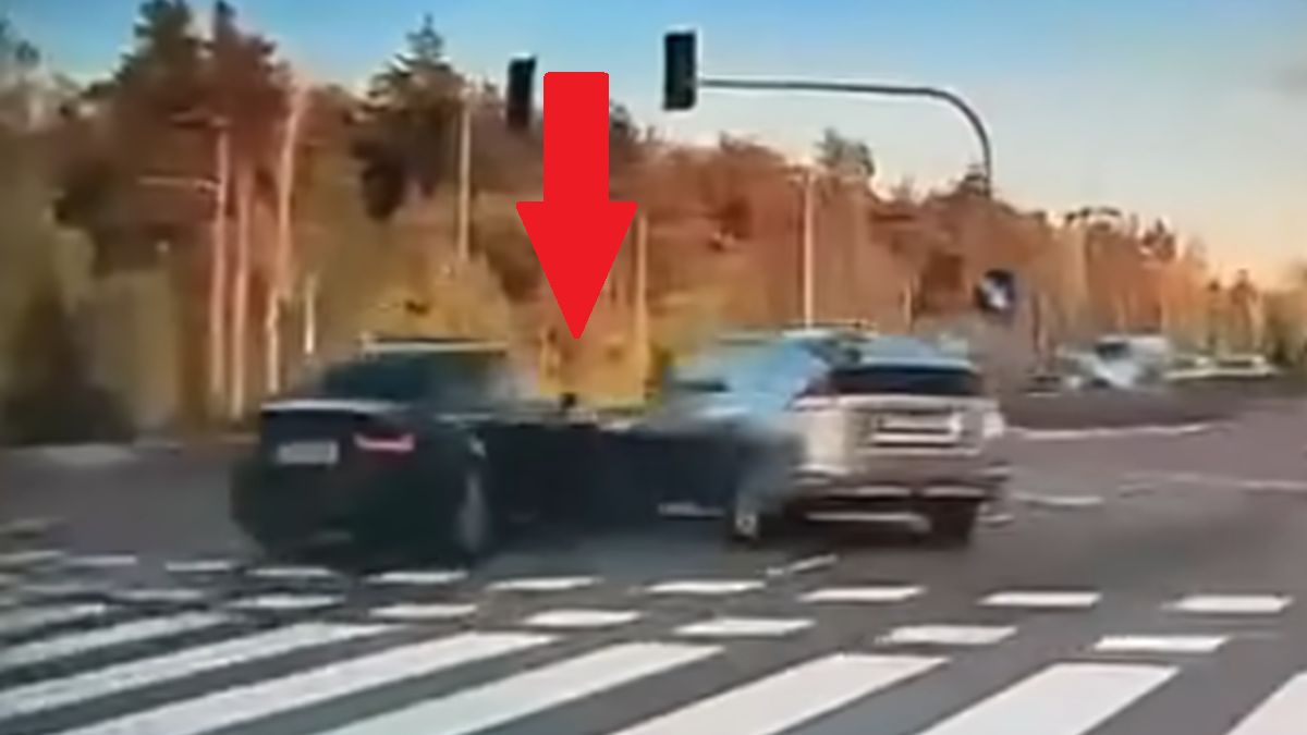 Wypadek w Ząbkach.