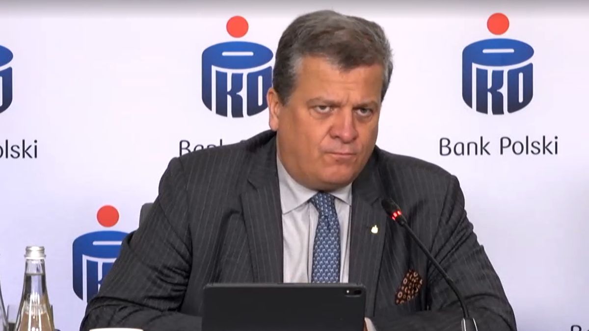 Wiceprezes Jan Emeryk Rościszewski przedstawił wyniki i plany PKO BP
