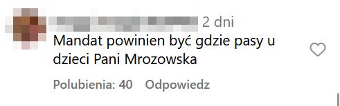 Monika Mrozowska wozi samochodem dzieci bez zapiętych pasów
