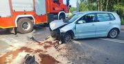 Wypadek motocyklisty w Rogowie. Ciężko ranny 24-latek w szpitalu