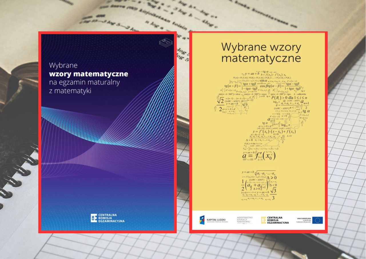 Tablice wzorów. Matura matematyka 2023