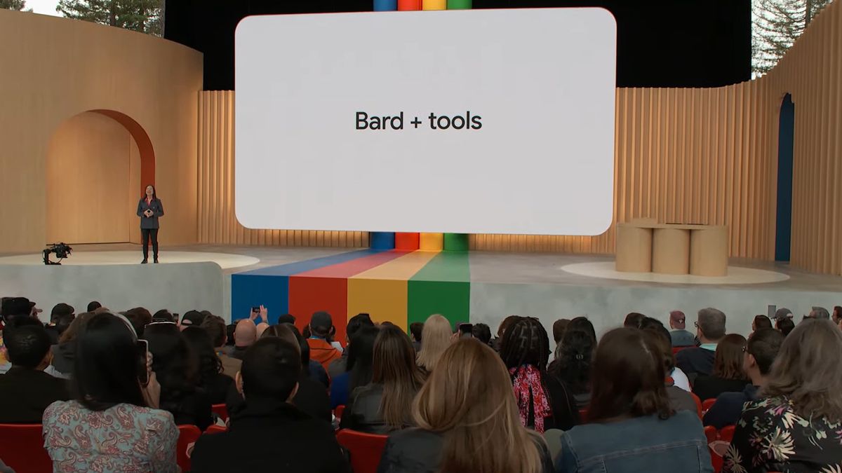 Kadr z konferencji Google I/O