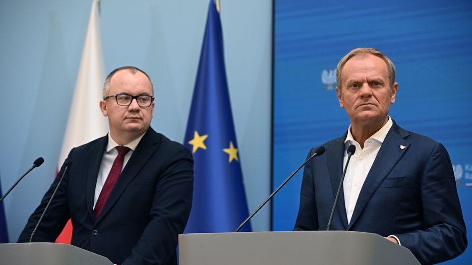 Adam Bodnar i Donald Tusk