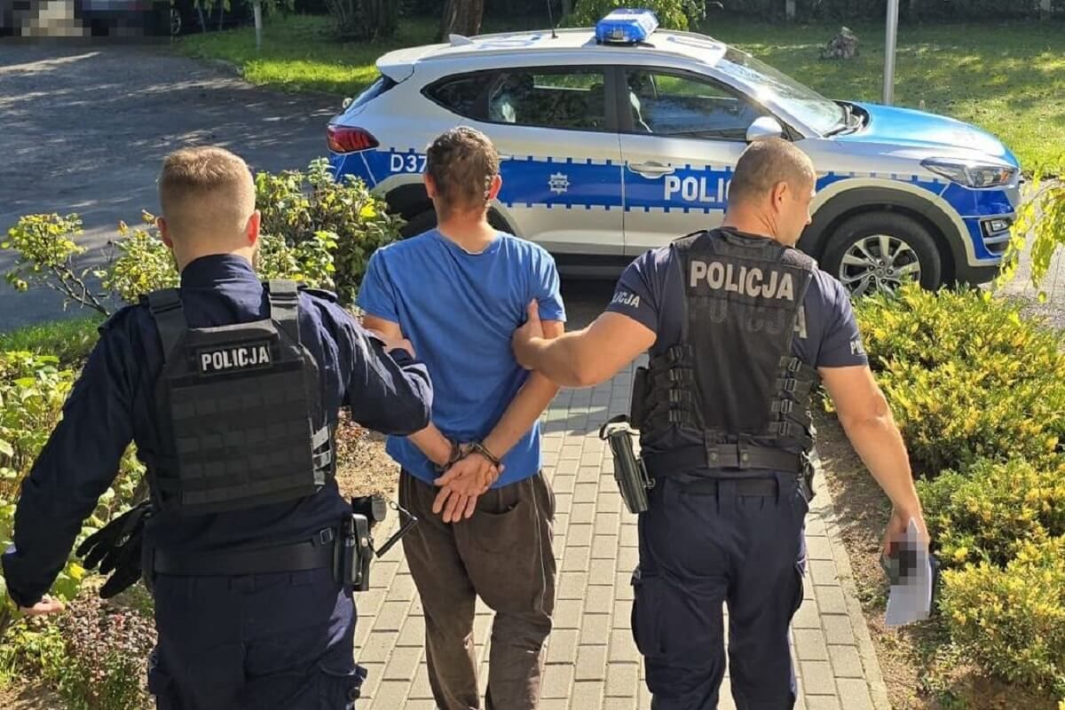 Aresztowanie poszukiwanego mężczyzny