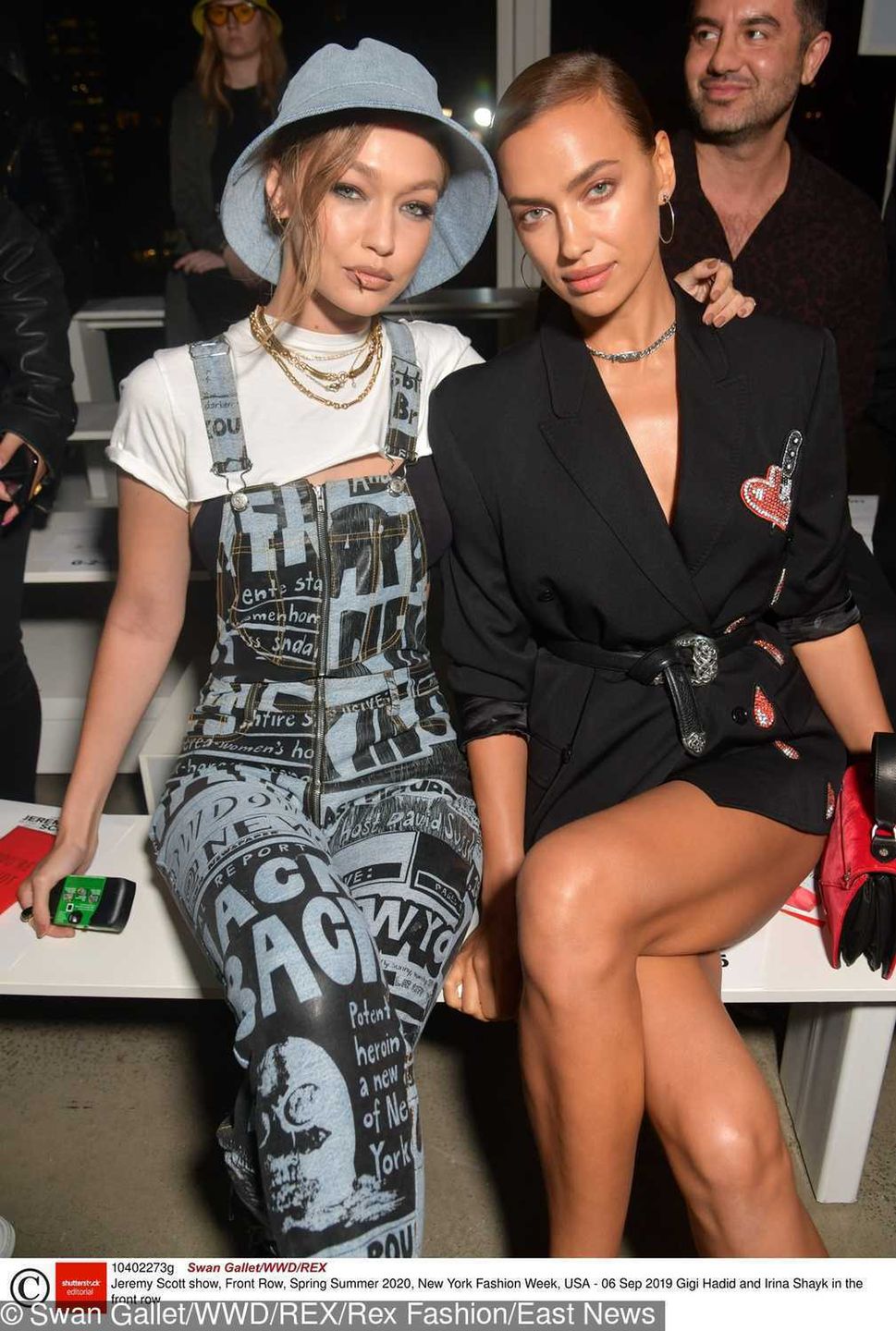 Irina Shayk i Gigi Hadid na Tygodniu Mody w Nowym Jorku