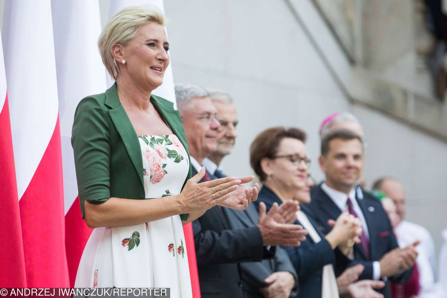 Andrzej Duda i Agata Duda na Światowym Zjeździe Polonii