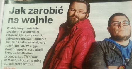 "Po co udawać, że to coś więcej niż zabawa w zabijanie", czyli Newsweek wie lepiej, o co chodzi w This War of Mine