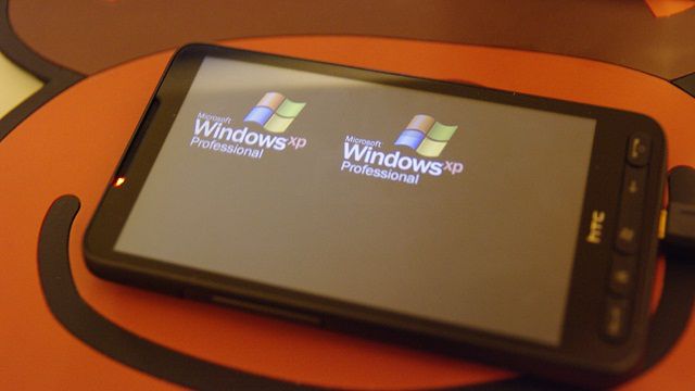Windows XP na HTC HD2! 1