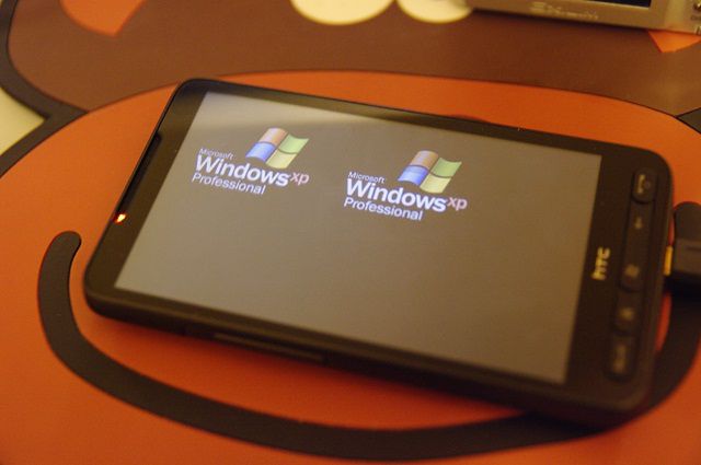 Windows XP na HTC HD2!