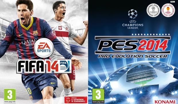 Są pierwsze oceny PES-a 2014 i FIFA 14