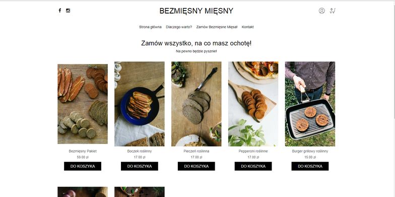 Sprzedają wędliny dla wegan. Na razie tylko w sieci