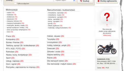 Iletutego.pl - zobacz nowy serwis ogłoszeniowy TVP 1