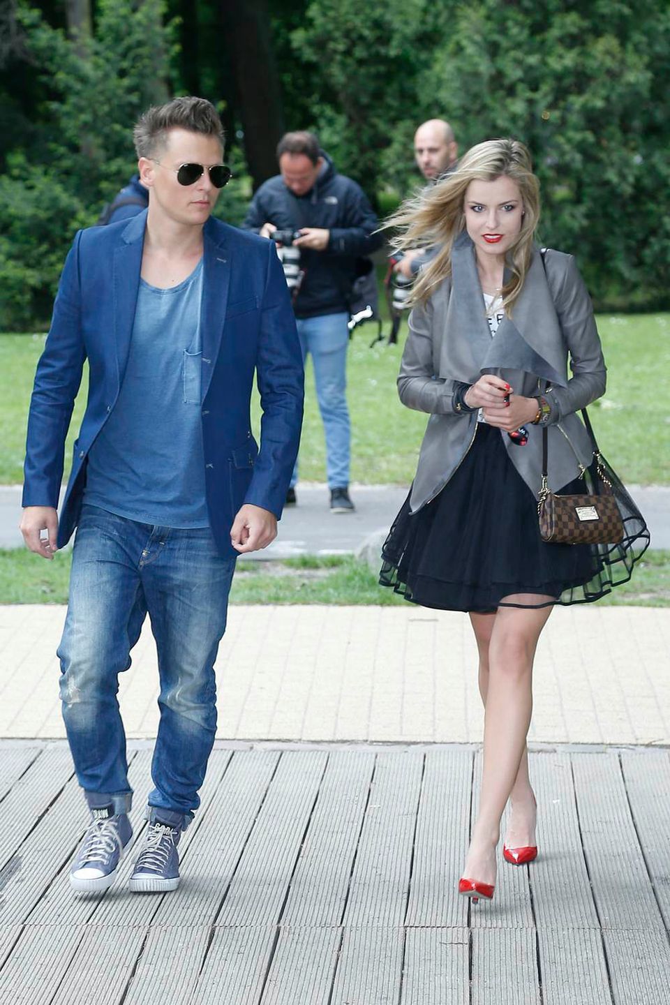 Rafał Brzozowski i Anna Tarnowska