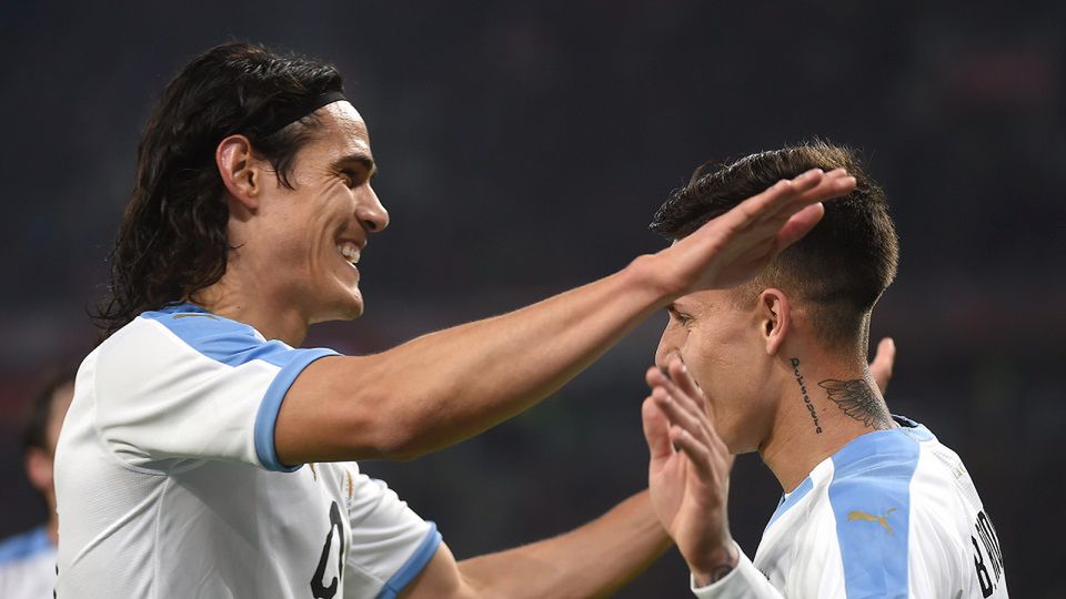 Edinson Cavani i Brian Rodriguez