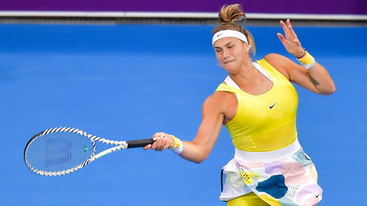 Zdjęcie okładkowe artykułu: PAP/EPA / NOUSHAD THEKKAYIL / Na zdjęciu: Aryna Sabalenka