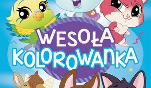 Littlest Pet Shop. Wesoła kolorowanka z naklejkami