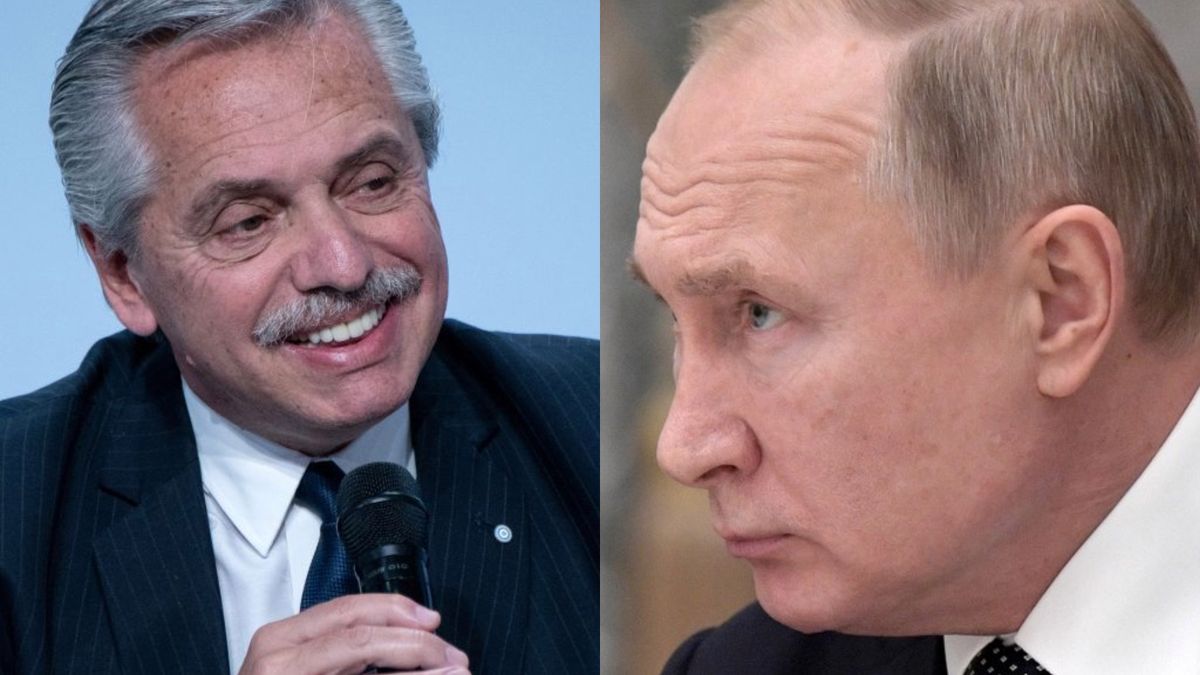 Getty Images / Benjamin Girette/Bloomberg / kremlin.ru / Na zdjęciu: Alberto Fernandez i Władimir Putin