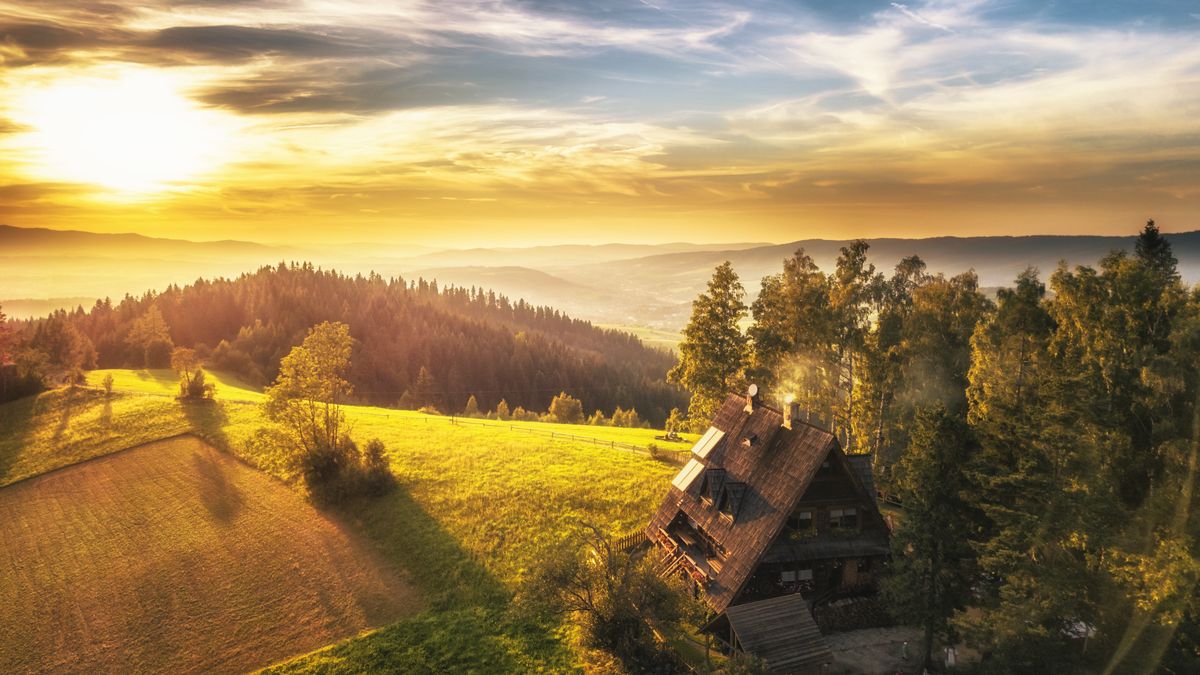 Bacówka na Maciejowej znajduje się w Gorcach
