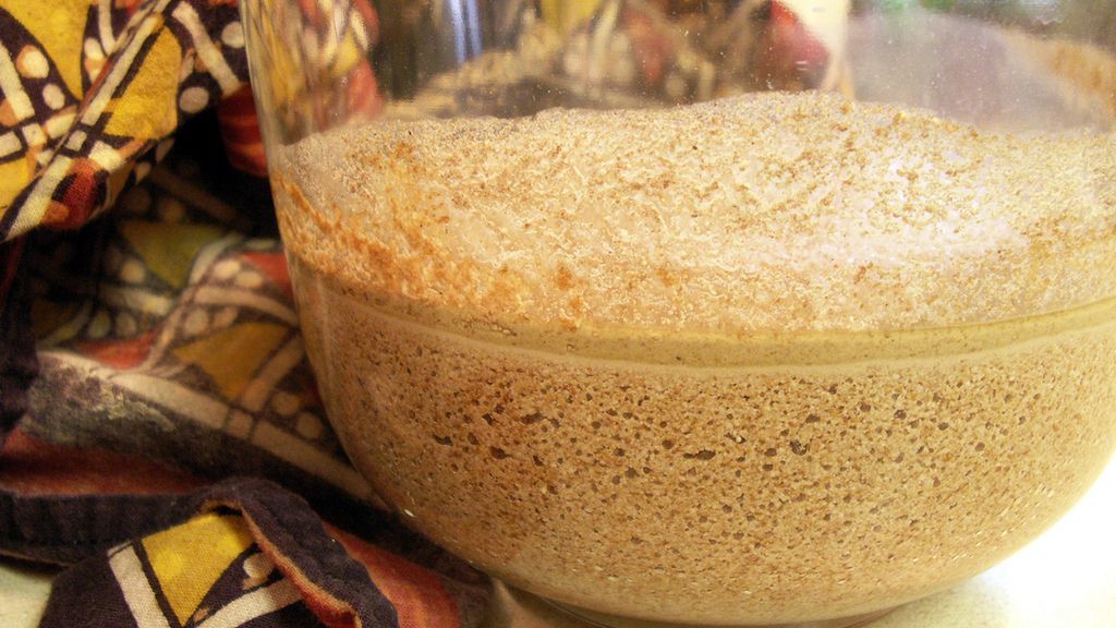 Gotowany teff (miłka abisyńska)