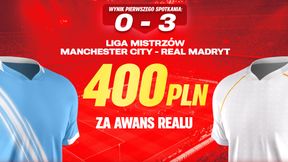 Superbet kod promocyjny: Manchester City - Real. Kurs 200! Bonus 400 zł (17.03)