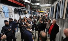 Awantura w hali przy Modlińskiej. Jest komunikat policji